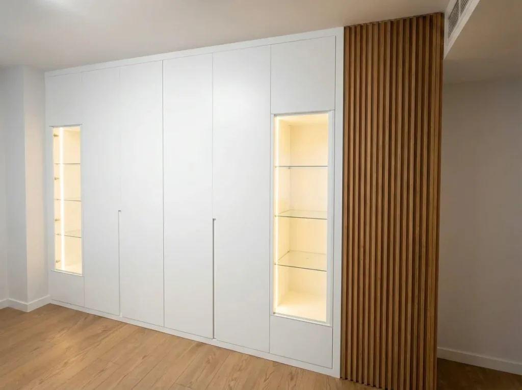 Armario a medida con puertas batientes | Armarios Enova Zaragoza