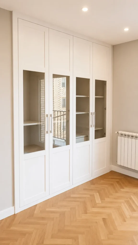 Armario a medida con puertas batientes | Armarios Enova Zaragoza