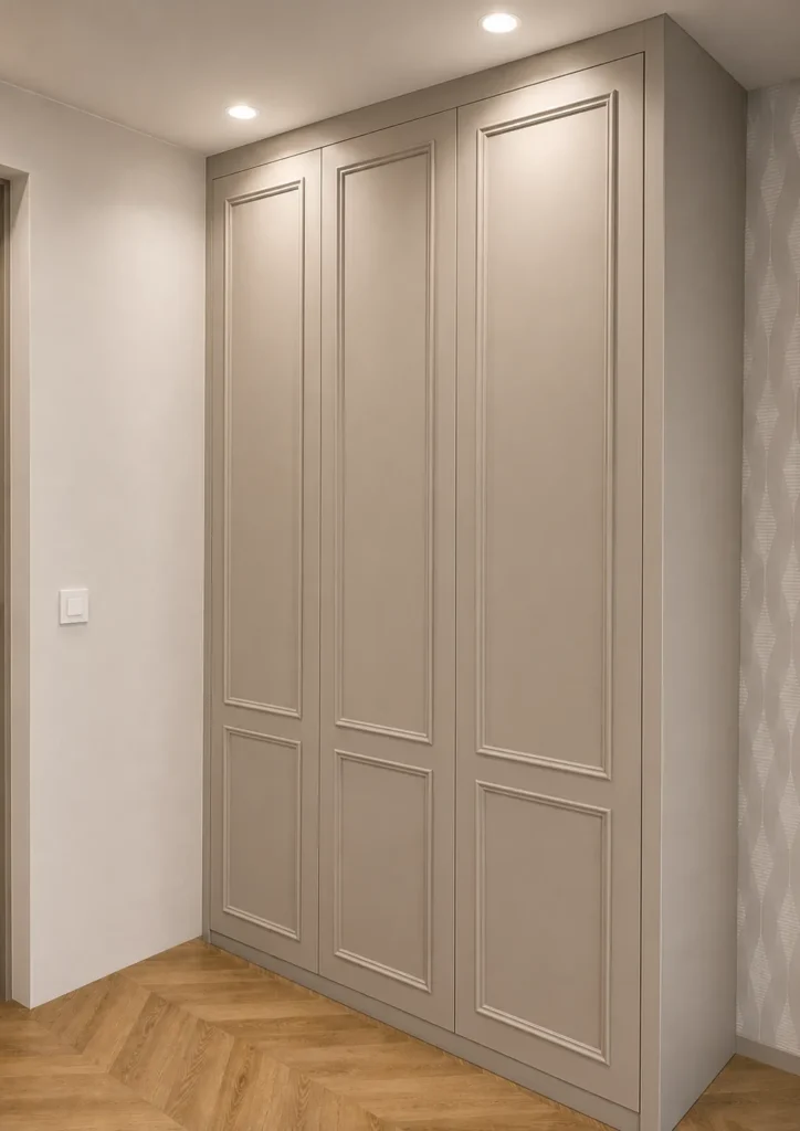 Armario a medida con puertas batientes iris | Armarios Enova Zaragoza