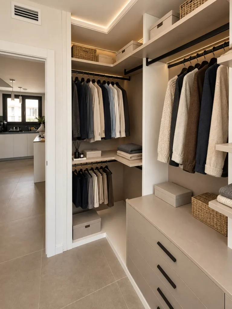 Vestidor a medida, obra en Benicàssim | Armarios Enova Zaragoza