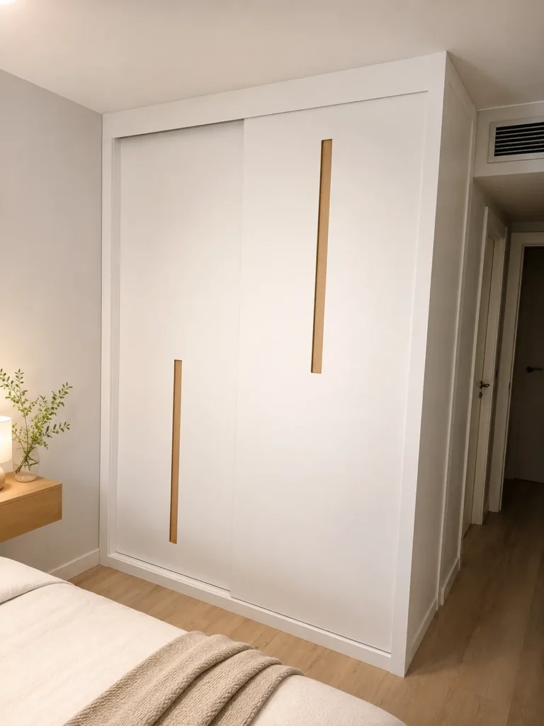Armario a medida con puertas correderas trucco | Armarios Enova Zaragoza