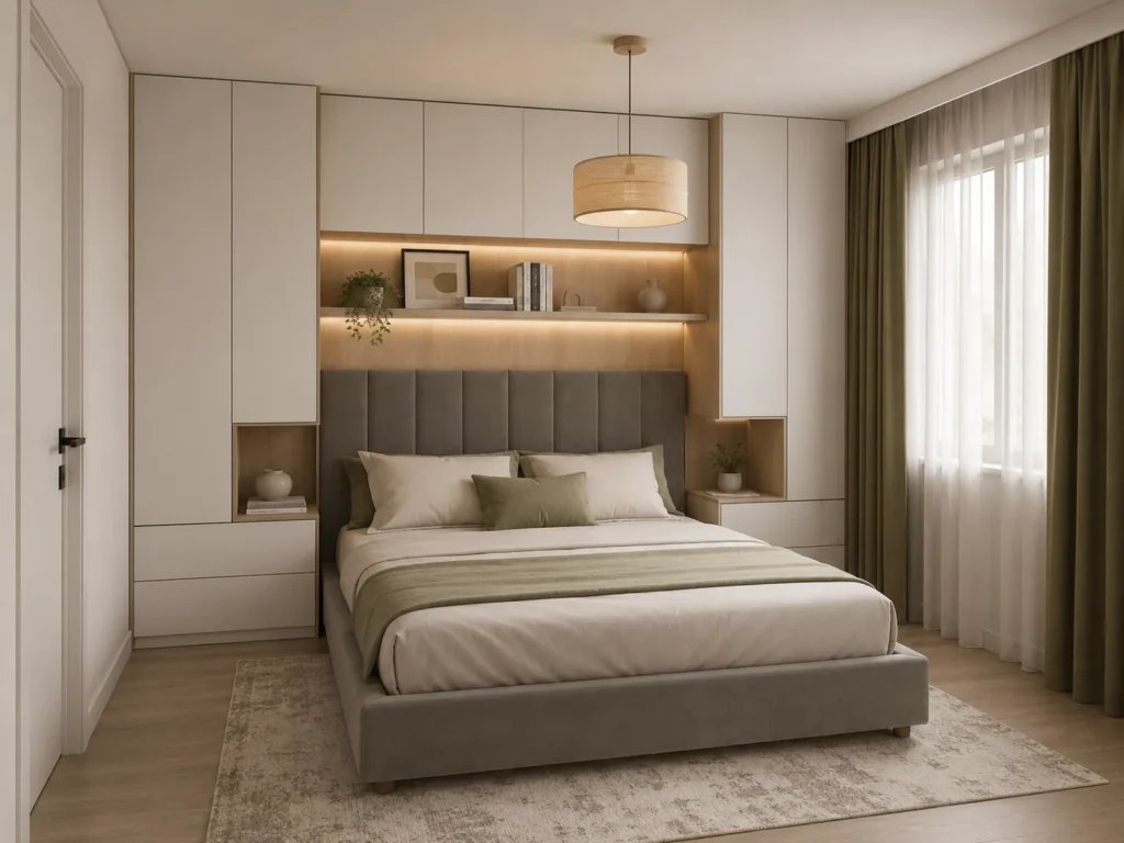 Dormitorio a medida puente | Armarios Enova Zaragoza