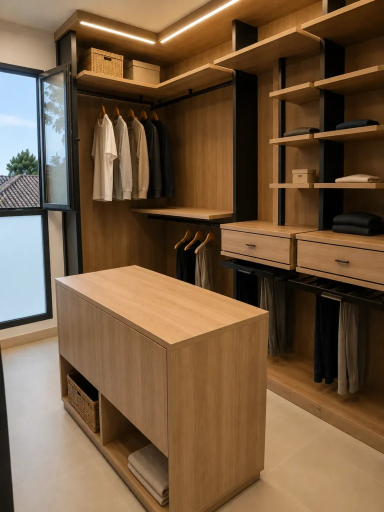 Mueble a medida vestidor 3 | Armarios Enova Zaragoza