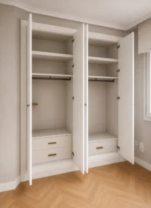 Vestidor a medida 2 modulos | Armarios Enova Zaragoza
